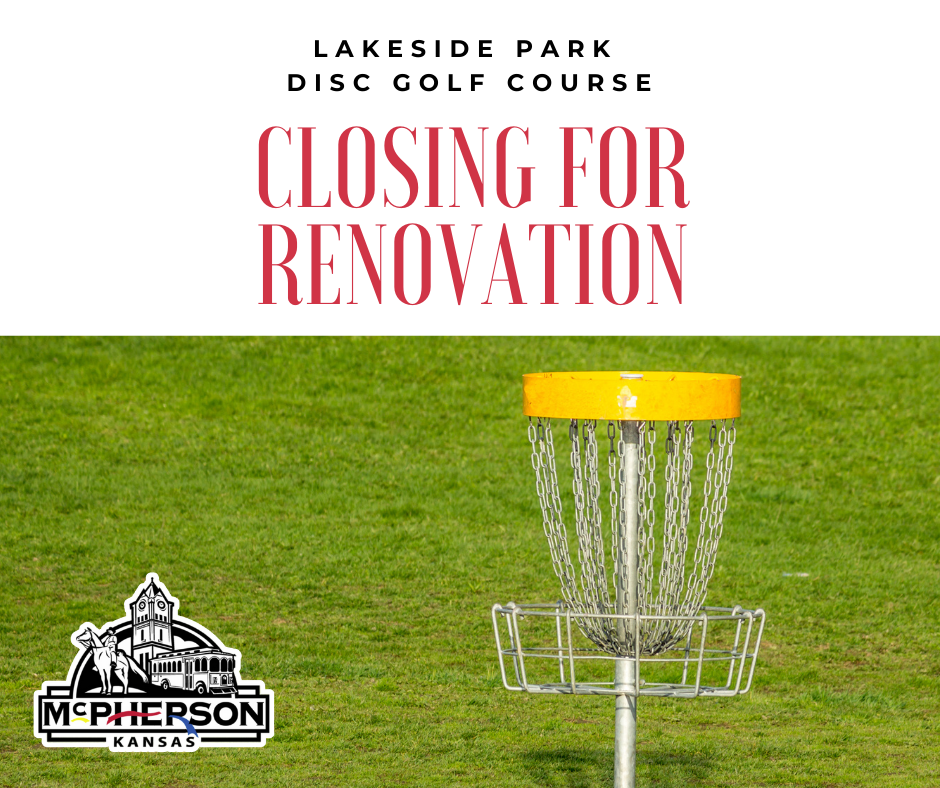 LAKESIDE DISC GOLF COURSE CLOSING FOR RENOVATION photo