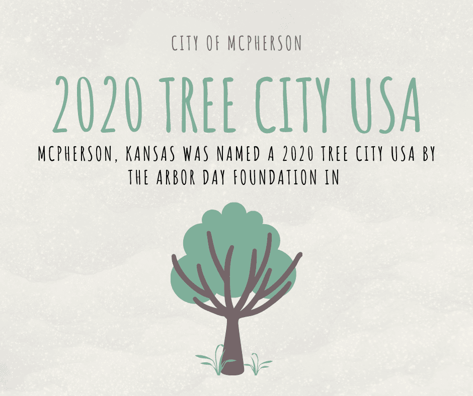 Linen Tree Illustration Plant Campaign Poster