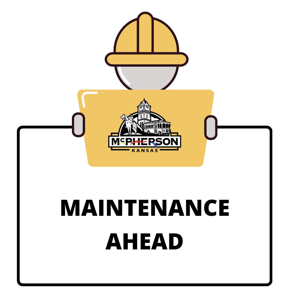 Road maintenance ahead