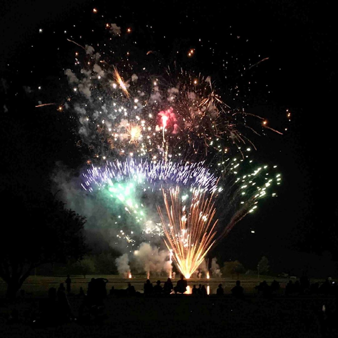 Newsletter Promo photo of fireworks