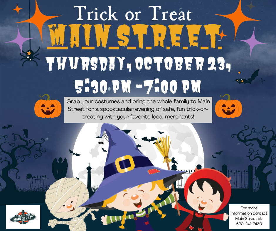 Trick or Treat Main Street-Facebook 2025